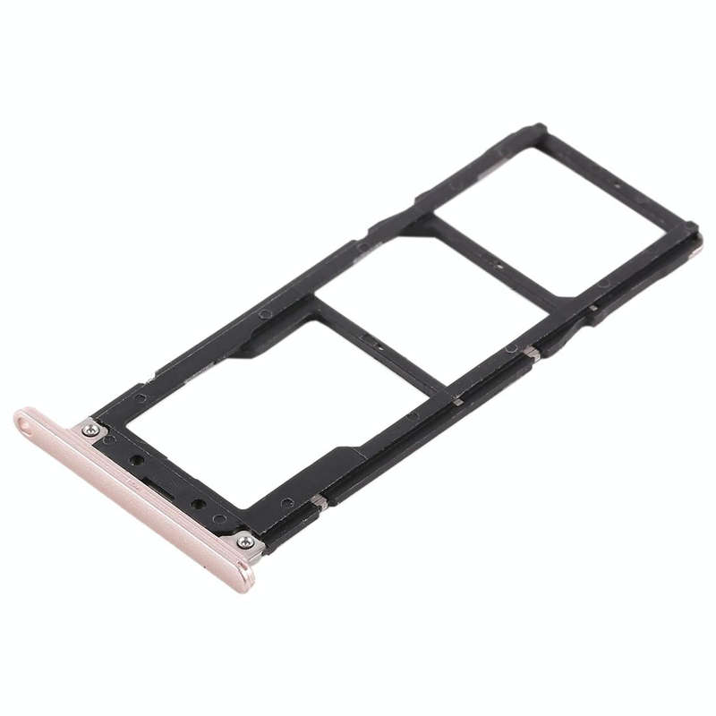 2 SIM Card Tray + Micro SD Card Tray for Asus ZenFone 4 Max ZC520KL(Gold)