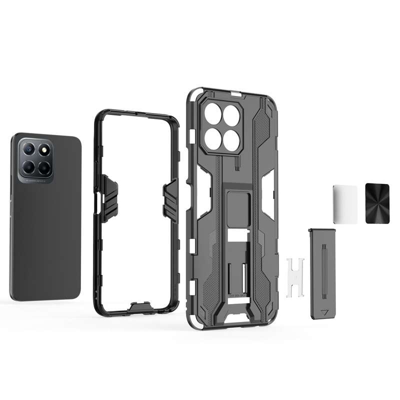 For Honor X8 5G Supersonic PC + TPU Shock-proof Protective Phone Case(Green)