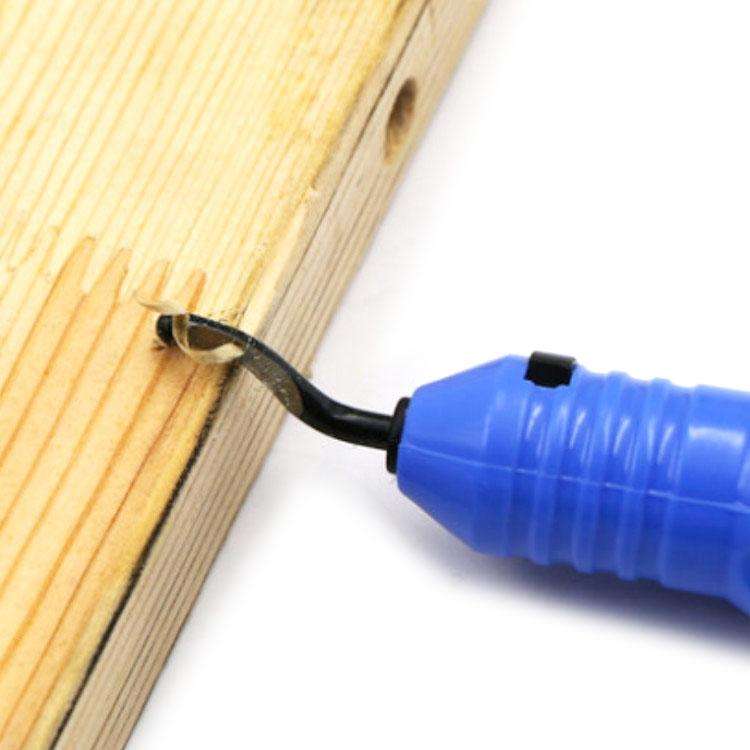 NB1100 Hand Deburr Trimming Knife Scraper, Style:Handle + 1 Cutter Head