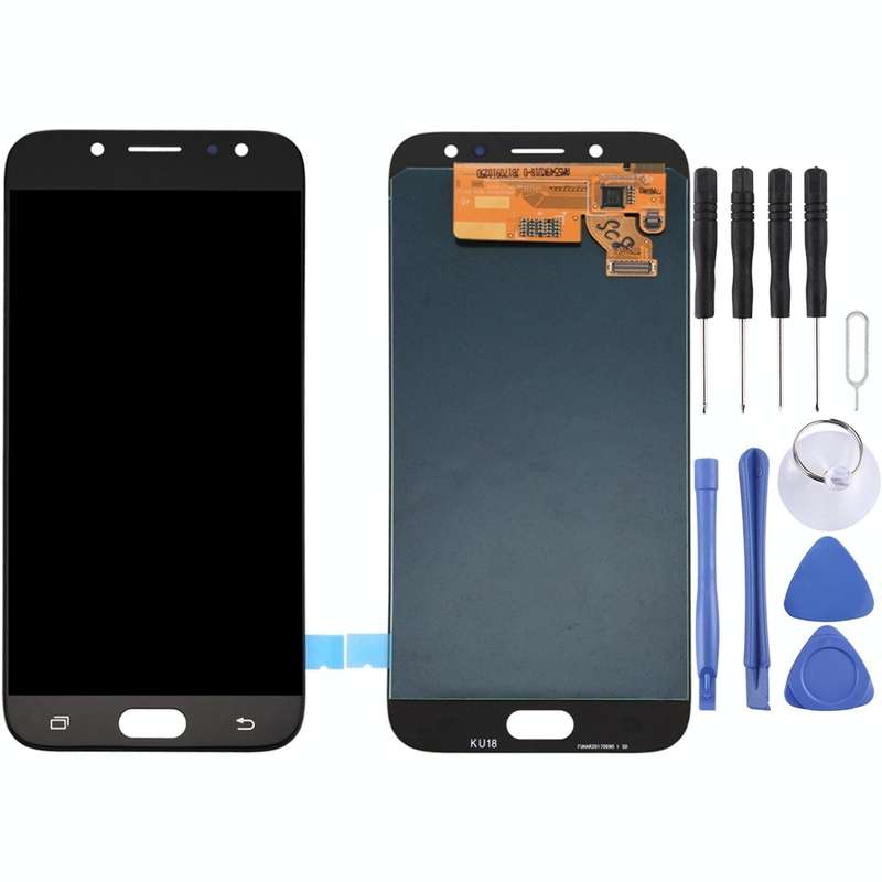 Original Super AMOLED LCD Screen for Galaxy J7 (2017) / J7 Pro, J730F/DS, J730FM/DS with Digitize...