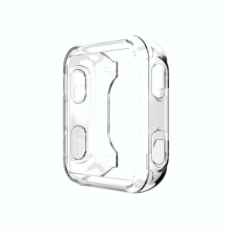 For Garmin Forerunner 35 / 30 TPU Half-pack Candy Color Protective Case(Transparent)