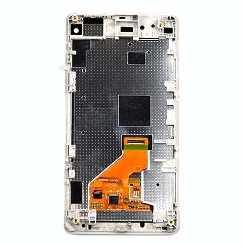 LCD Display + Touch Panel with Frame  for Sony Xperia Z1 Compact(White)