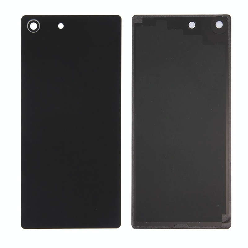 Back Battery Cover for Sony Xperia M5 (Black)