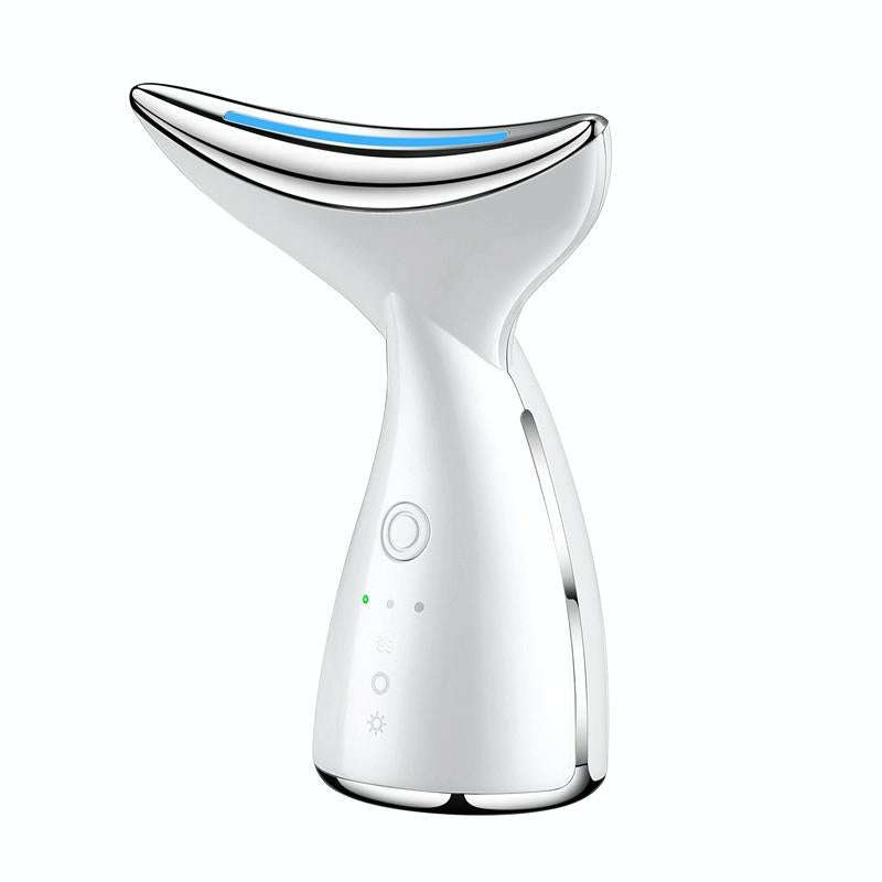 Neck Wrinkle Reduction Device Neck Lifting And Firming Care Massage Device(Glamorous White)