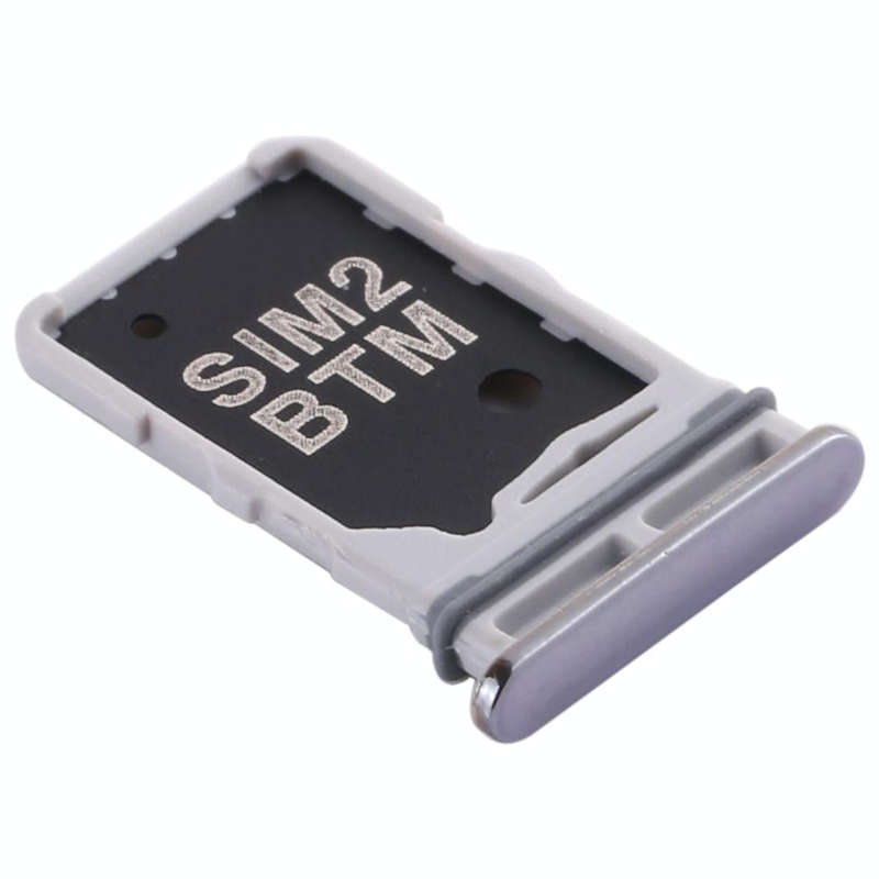 For Samsung Galaxy A80 SIM Card Tray + SIM Card Tray (Silver)