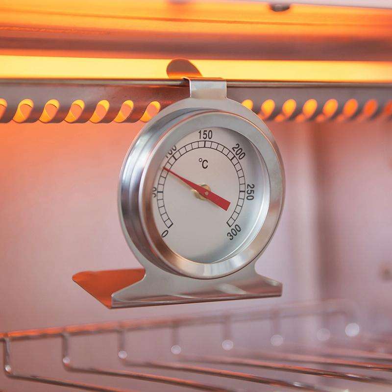 Stainless Steel Oven Thermometer (0~300)(Silver)
