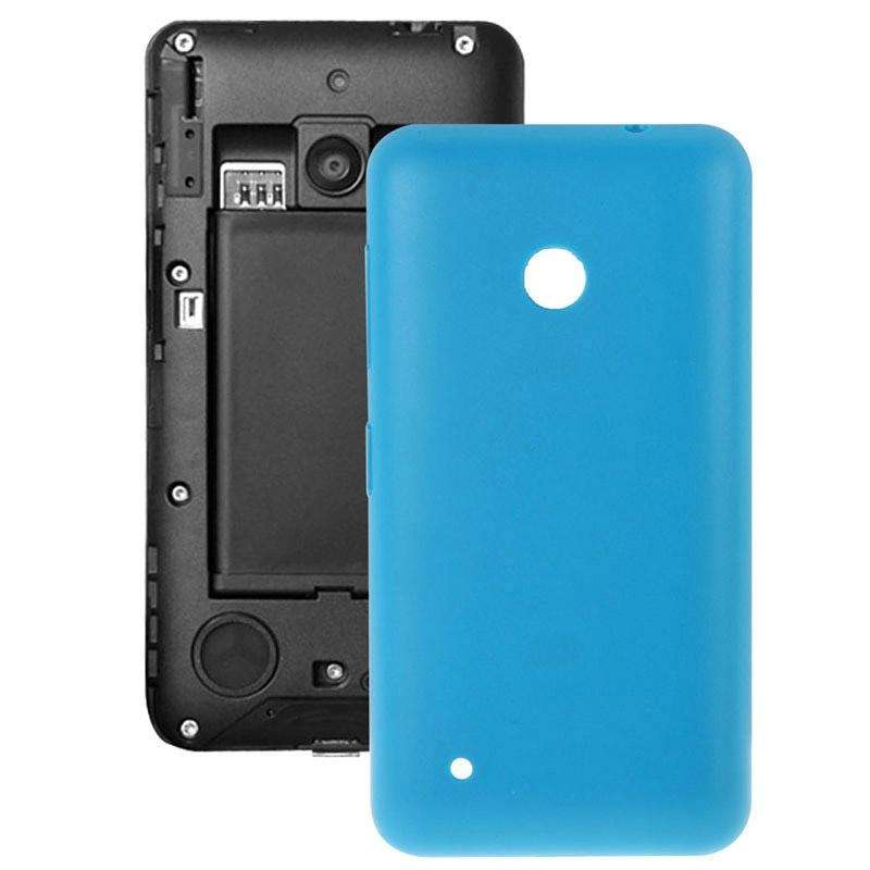 Solid Color Plastic Battery Back Cover for Nokia Lumia 530/Rock/M-1018/RM-1020(Blue)