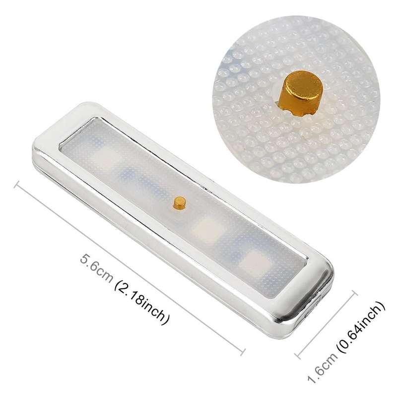4 PCS Universal Car Colorful LED Inner Handle Light Atmosphere Lights Decorative Lamp DC12V / 0.5...