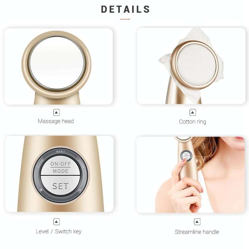 K-SKIN KD9930 Facial Thermostat Beauty Introduction Instrument Beauty Device Face Cleansing Massa...