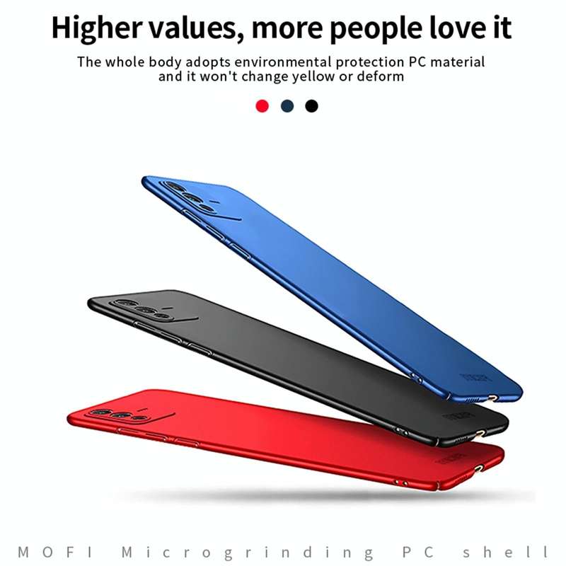 For vivo V23 5G / S12 MOFI Frosted PC Ultra-thin Hard Case(Blue)