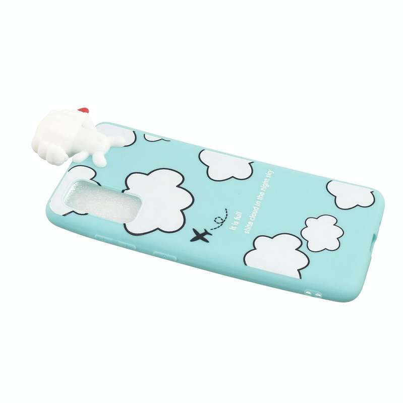 For Samsung Galaxy A33 5G Shockproof Cartoon TPU Phone Case(Clouds)