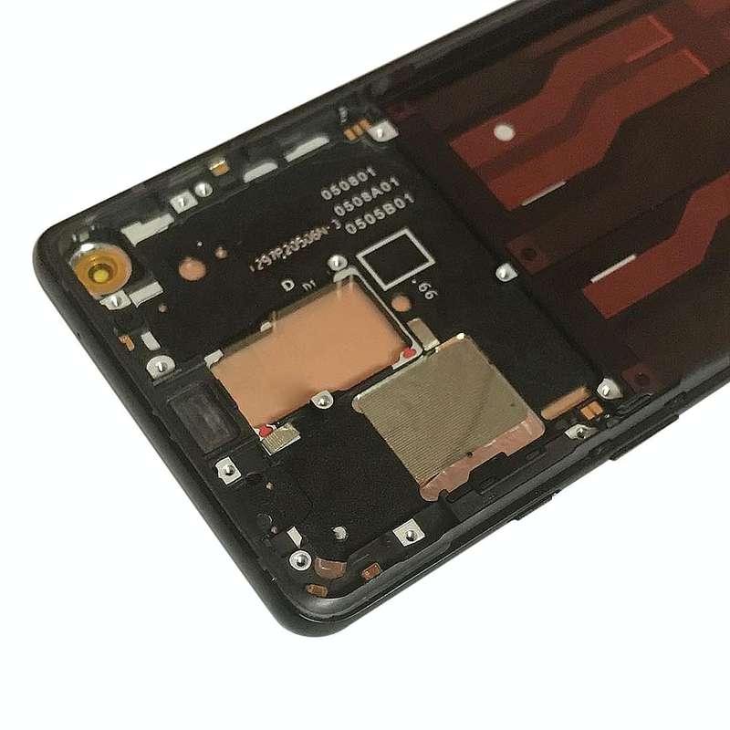 For OnePlus 8 IN2013 2017 2010 Digitizer Full Assembly With Frame Original LCD Screen (Black)