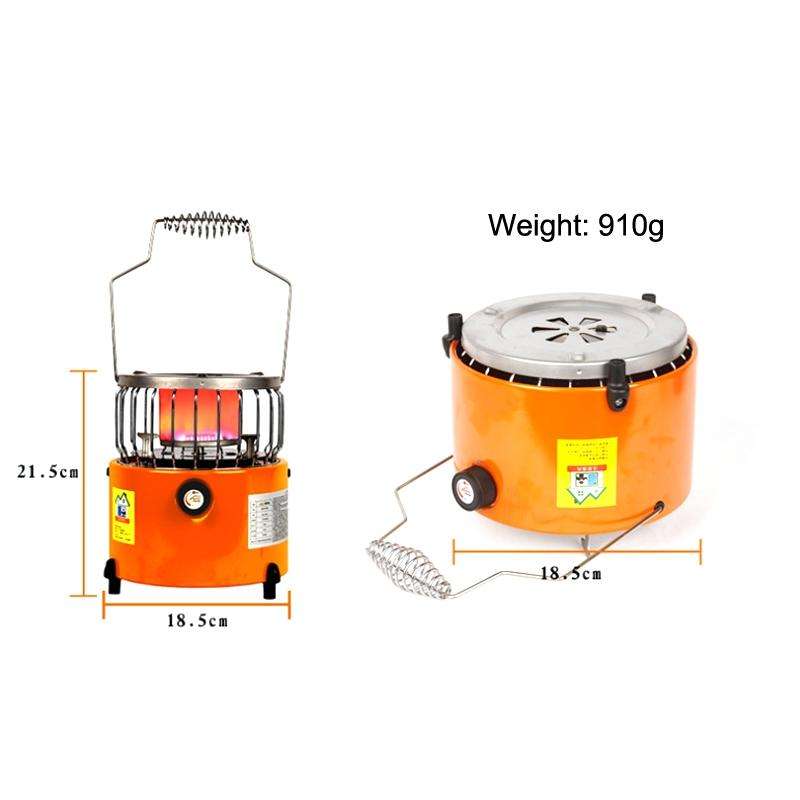Mini Ice Fishing Heating Stove Portable Outdoor Stove LPG Heater