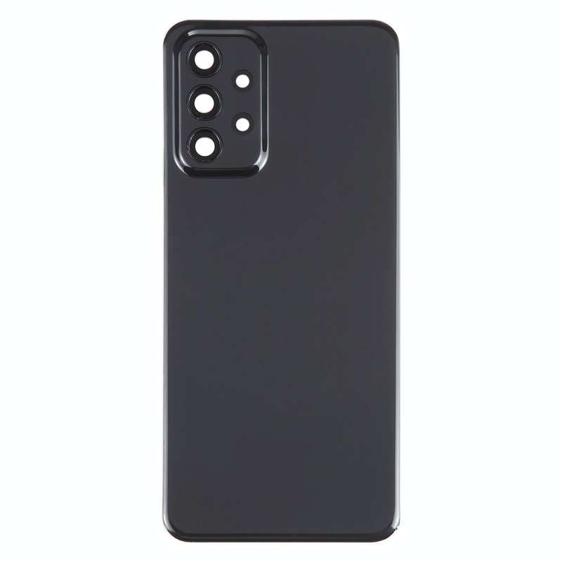 For Samsung Galaxy A23 4G SM-A235F Original Battery Back Cover with Camera Lens Cover (Black)