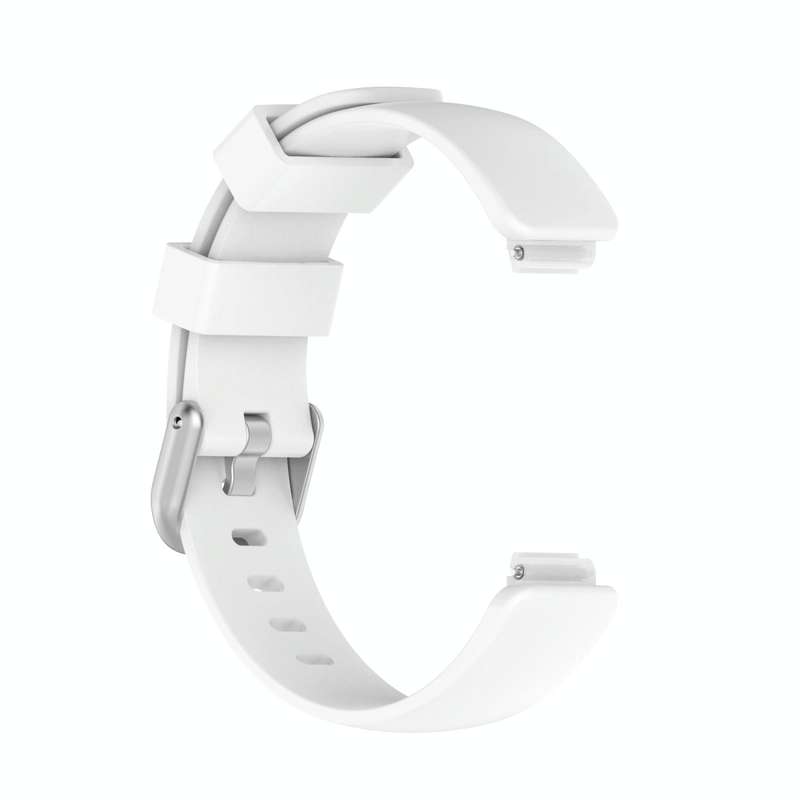For Fitbit Inspire 2 TPE Watch Band, Size:S(White)