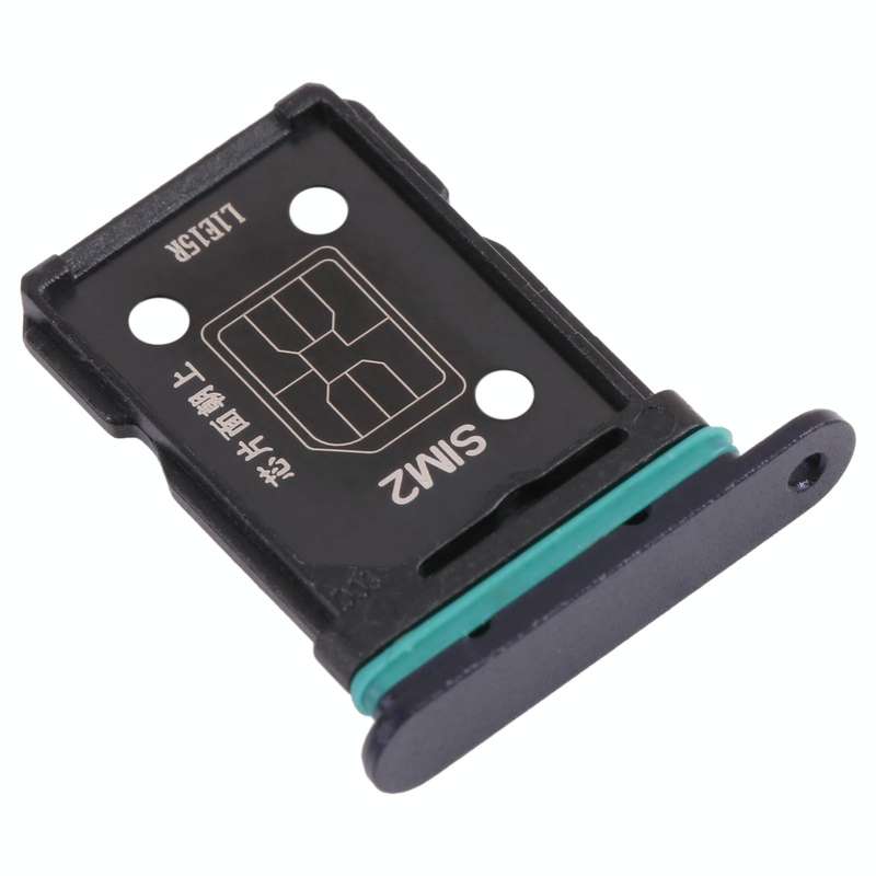 For OPPO Reno6 5G PEQM00 CPH2251  SIM Card Tray + SIM Card Tray (Black)