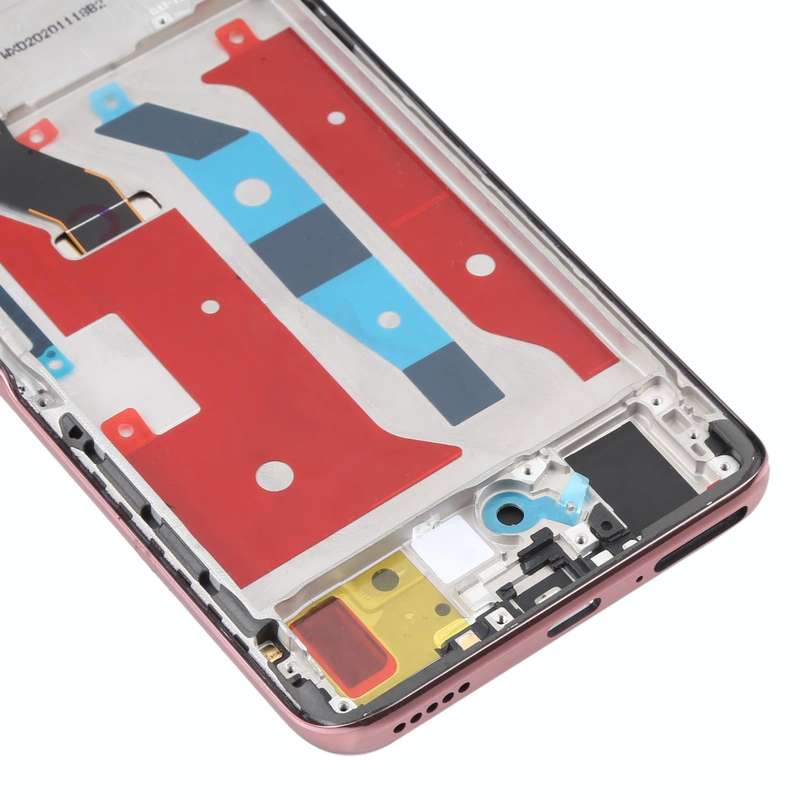 Original LCD Screen for Honor X20 Digitizer Full Assembly with Frame(Pink)