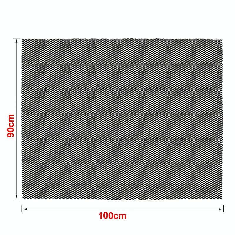 600D Oxford Cloth Car Roof Waterproof Luggage Storage Bag, Style:100x90cm Non-slip Mat