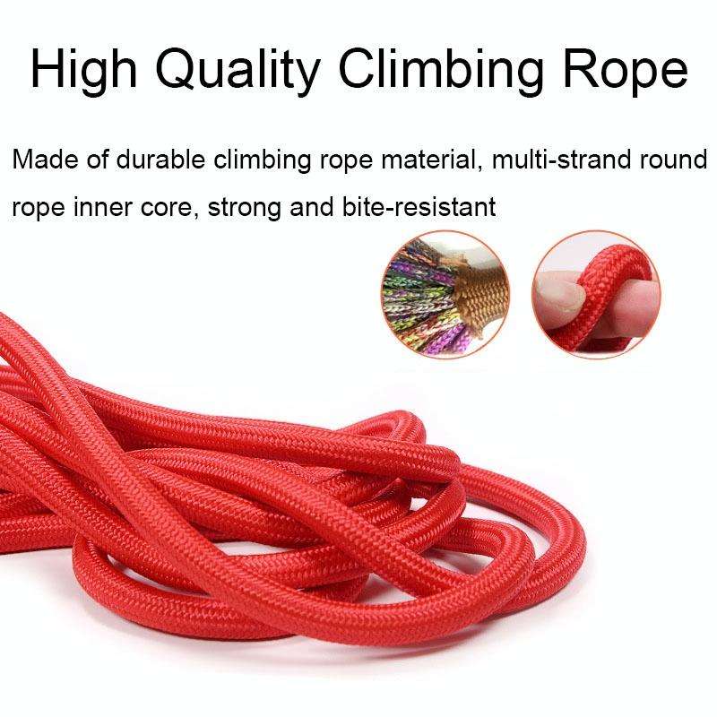 Sh36 Rock Climbing Rope Pet Leash Bold and Long Dog Training Tracking Rope, Size: 1.5m(8mm Orange)
