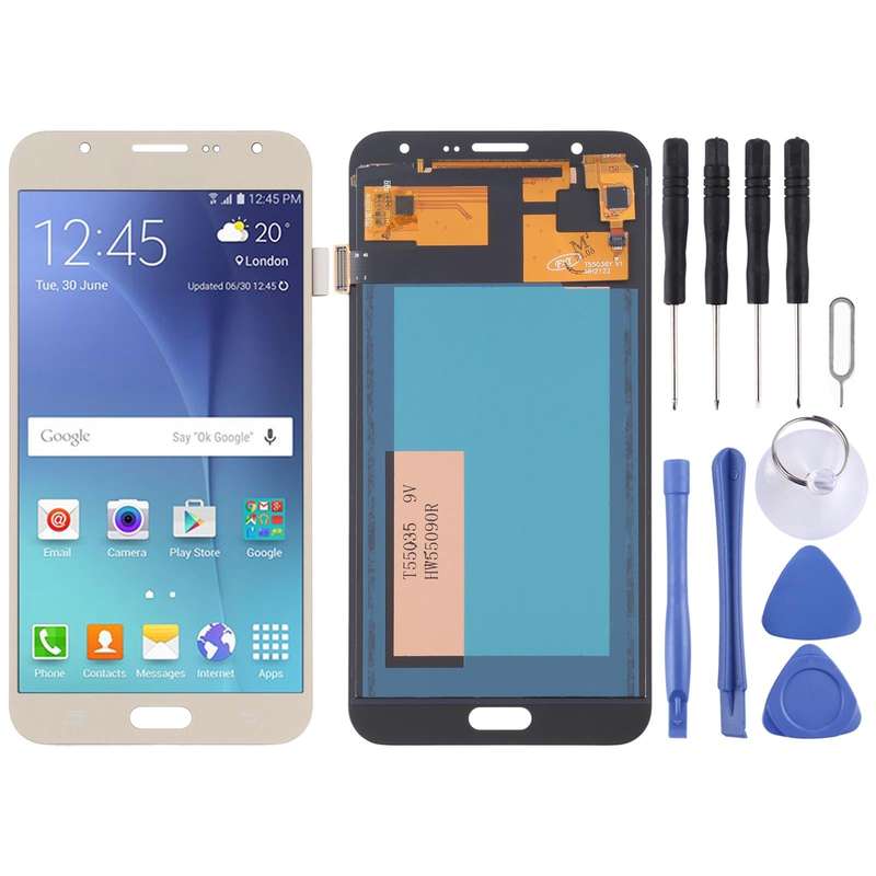 TFT Material LCD Screen and Digitizer Full Assembly for Galaxy J7 (2015) / J700F, J700F/DS, J700H...