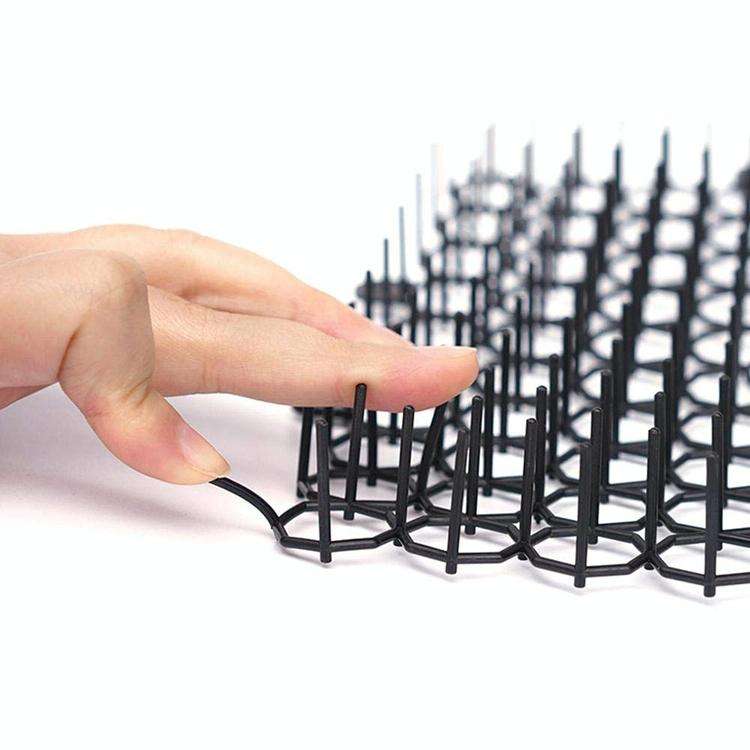 M 200x28cm B21307 Garden Flower Anti-Cat Net Plastic Thorn Pad Drive Cat Net