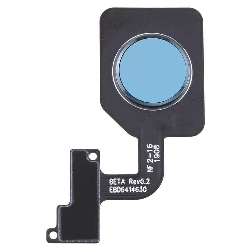 Fingerprint Sensor Flex Cable for LG G8s ThinQ LMG810 LM-G810 LMG810EAW (Blue)