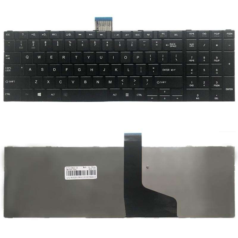 US Version Keyboard for Toshiba Satellite C850 C850D C855 C855D L850 L850D L855 L855D L870 L870D