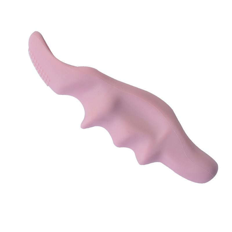 Silicone Thumb Bump Massager Muscle Relaxation Massage Fascia Device, Specification: Thumb Pink