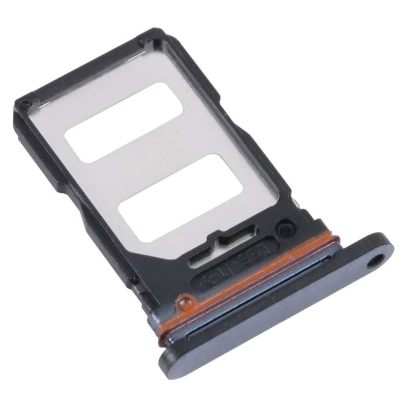 For Xiaomi Civi 2 SIM Card Tray + SIM Card Tray (Black)