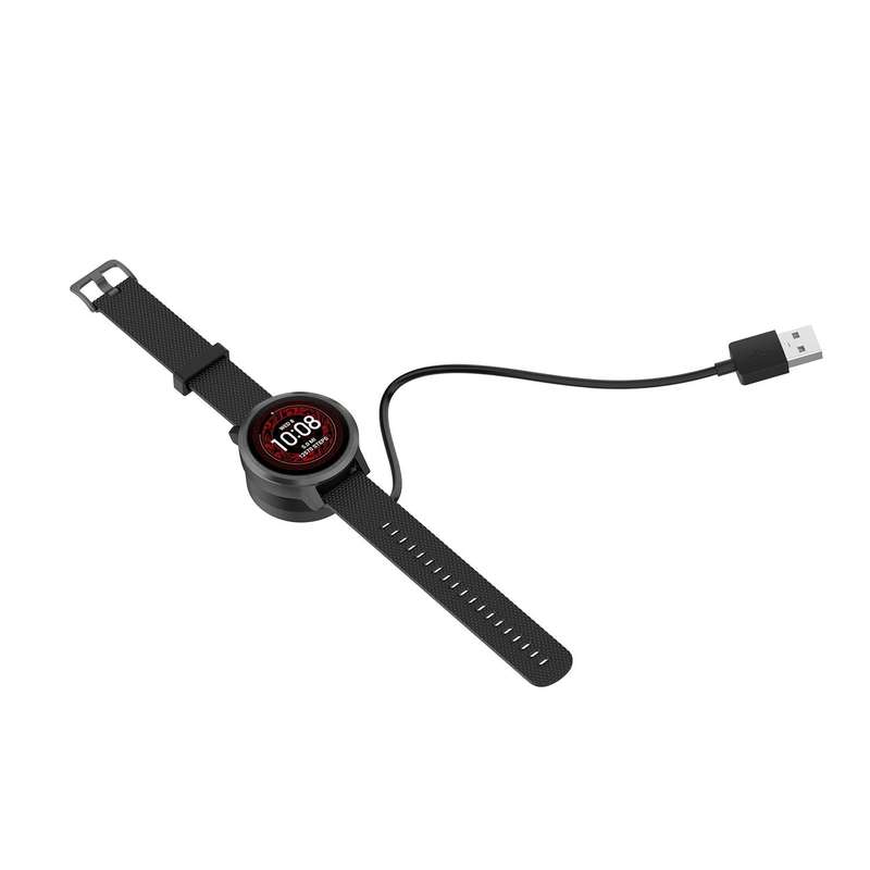 For Garmin Instinct 2 Integrated Watch Charger With Data Transmission Function(Black)