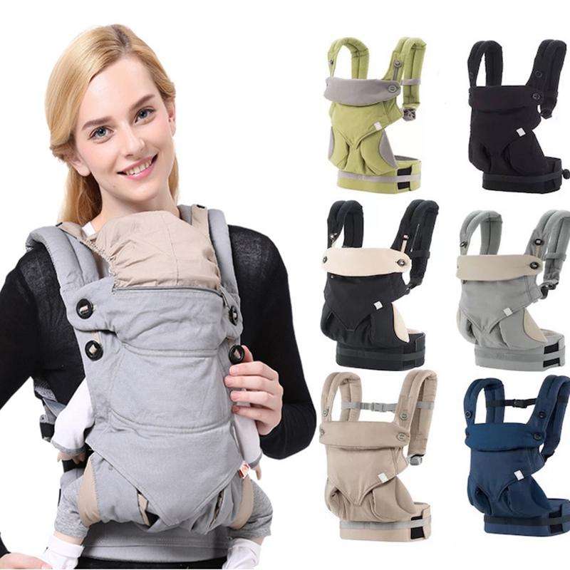 Four Seasons Multifunctional Baby Carrier(Breathable Space Gray)