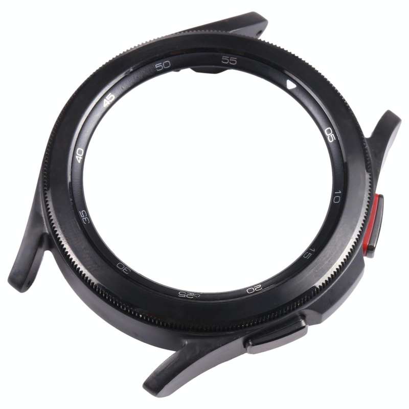 Original LCD Screen Frame Bezel Plate For Samsung Galaxy Watch4 Classic 42mm SM-R880(Black)