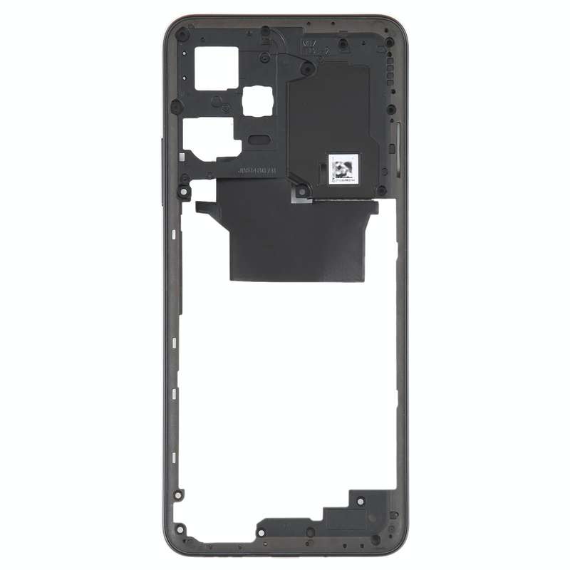 For Xiaomi Redmi Note 12 Middle Frame Bezel Plate (Black)
