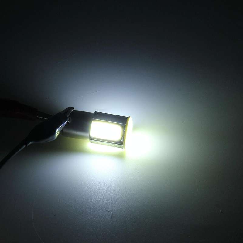 2 PCS 1156/BA15S 5W 6000K 350lm 4 COB LEDs Canbus Car Brake Light Tail Light Bulb, DC 12V(White L...