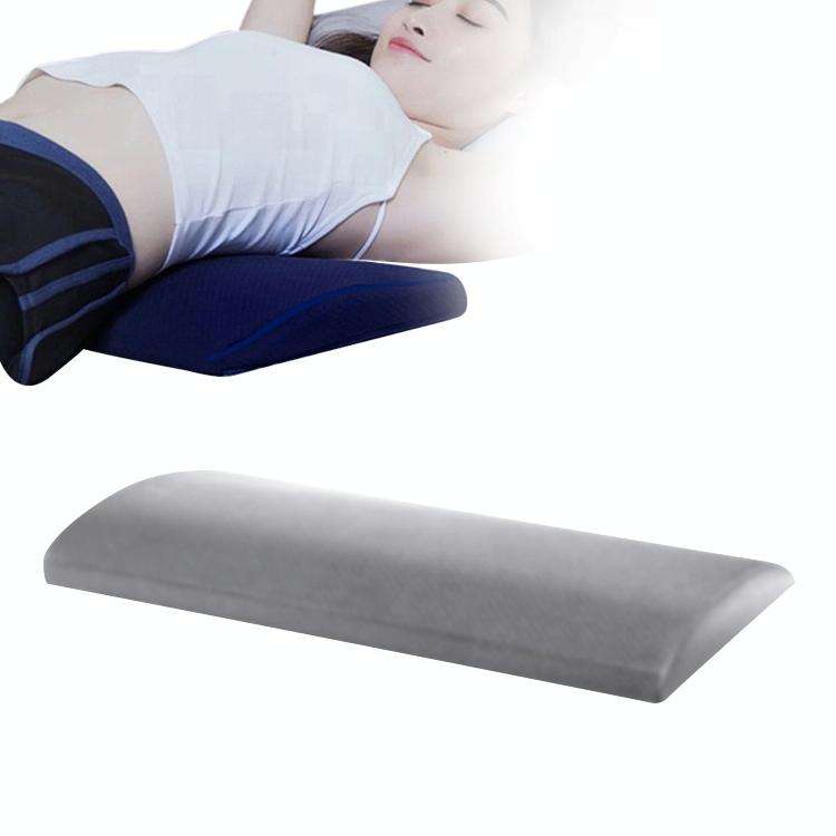 Lumbar Support Cushion Pregnant Women Sleep Lumbar Pillow, Colour: Standard Gray