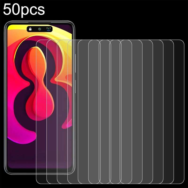For Infinix Smart 8 HD 50pcs 0.26mm 9H 2.5D Tempered Glass Film