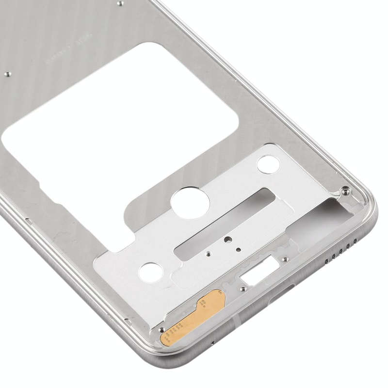 Front Housing LCD Frame Bezel Plate for LG V35 ThinQ (Silver)