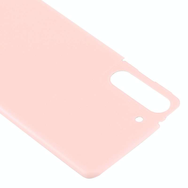 For Samsung Galaxy S21 5G Battery Back Cover (Pink)