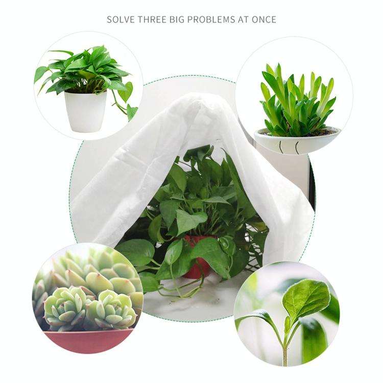 Non-Woven Plant Cover Winter Insulation Moisturizing Cold Protection Plants Cover Cloth, Size: 2....