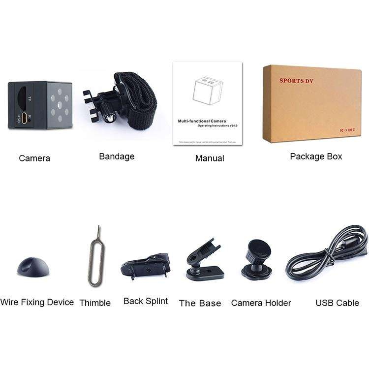 MD23 1080P HD Wireless Camera Sports Outdoor Home Computer Camera, Support Infrared Night Vision ...