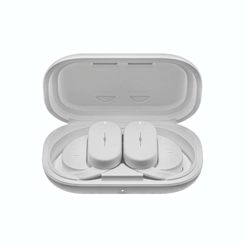 HD313 Earhook OWS Noise Reduction Bluetooth Earphone Subwoofer Sport Wireless Headset(White)