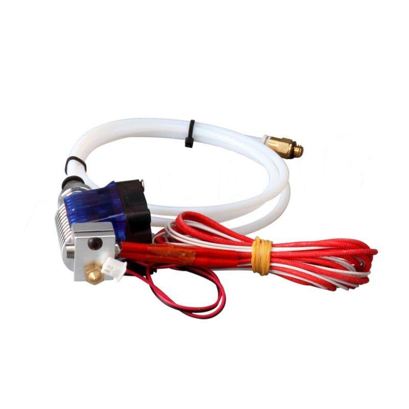 3D V6 Printer Extrusion Head Printer J-Head Hotend With Single Cooling Fan, Specification: Remote...