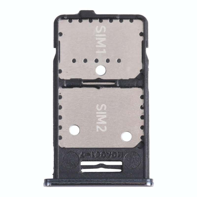 For Samsung Galaxy M31s SM-M317 SIM Card Tray + SIM Card Tray + Micro SD Card Tray (Silver)