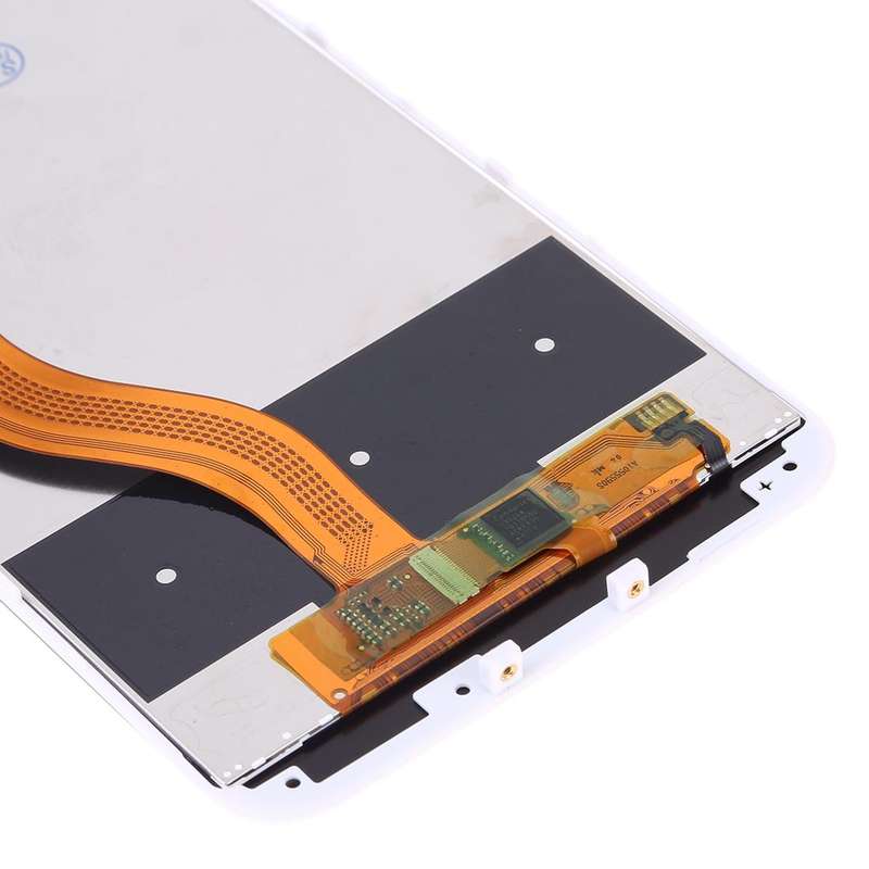 OEM LCD Screen for Huawei Honor V9 Digitizer Full Assembly with Frame (White)