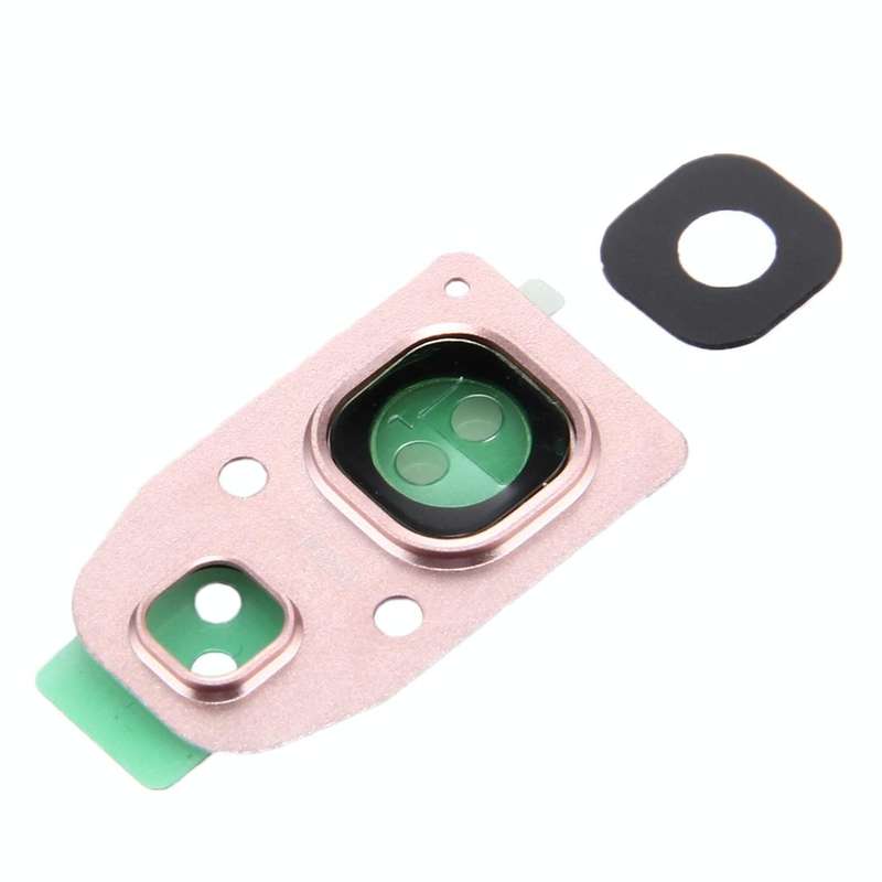 For Galaxy A7 (2017) / A720 10pcs Camera Lens Covers (Pink)