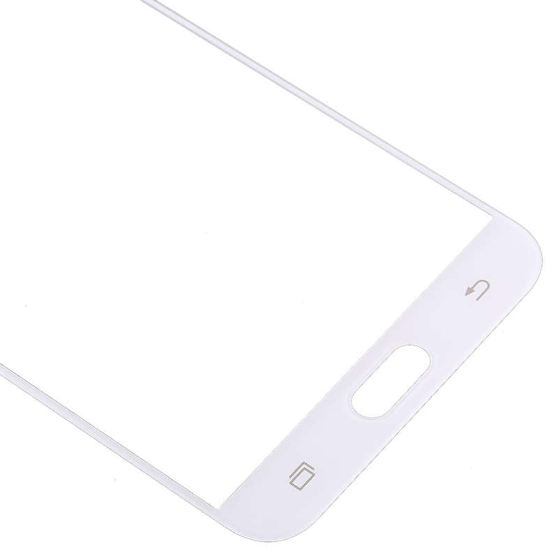 For Samsung Galaxy C8 / C7100, C7(2017) / J7+, C710F/DS 10pcs Front Screen Outer Glass Lens (White)