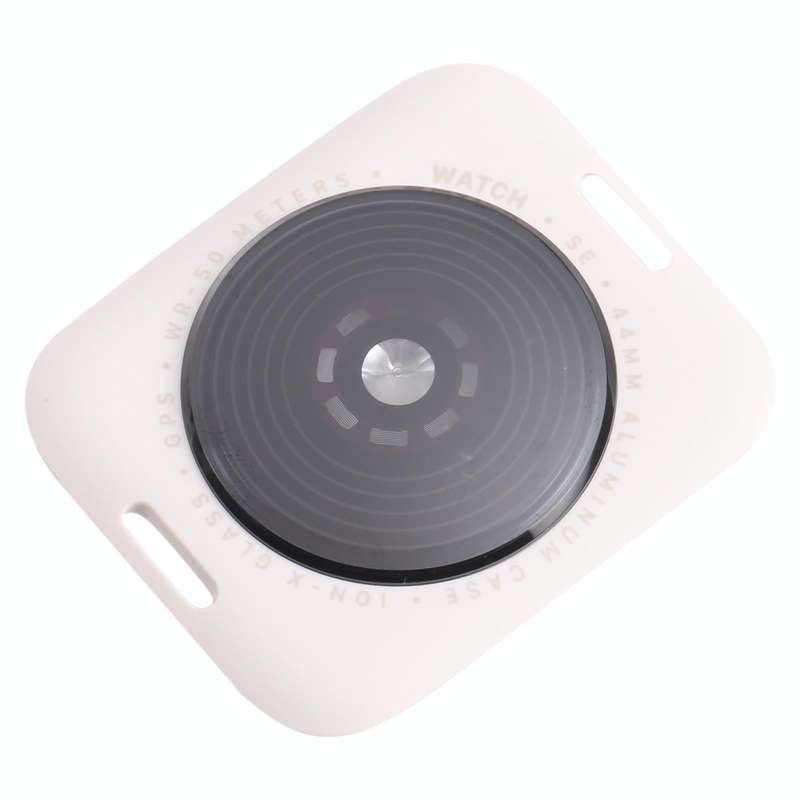 For Apple Watch SE 2022 44mm GPS Edition Rear Housing Glass Cover (Aurora)