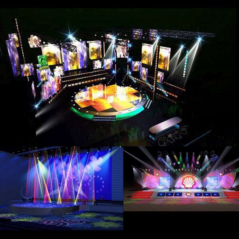 Digital LED RGB Crystal Magic Ball Stage Effect Light , DMX Party Disco DJ Bar Colorful Pattern L...