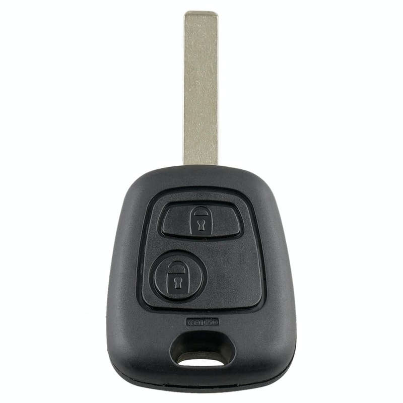 For PEUGEOT 206 / 307 2 Buttons Intelligent Remote Control Car Key with Integrated Chip & Battery...