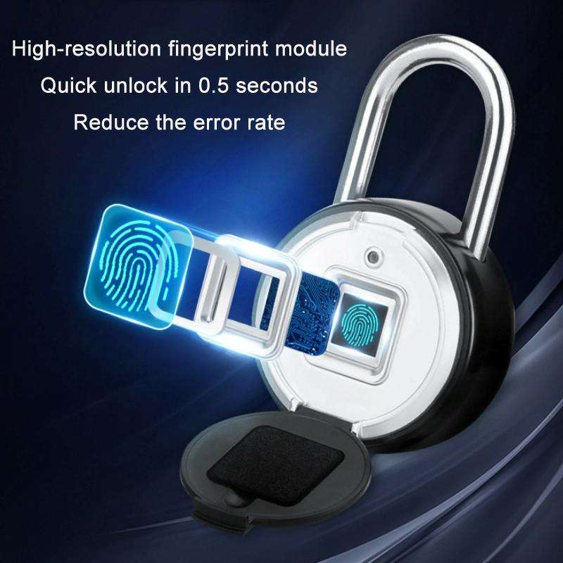 P3Z-TY Outdoor Waterproof Electronic Intelligent Fingerprint Padlock